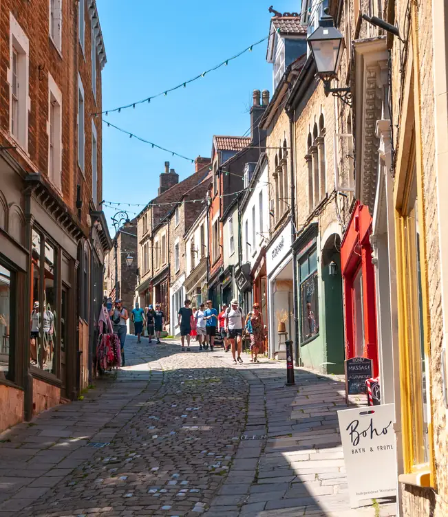 Catherine Hill, Frome's independent shopping street