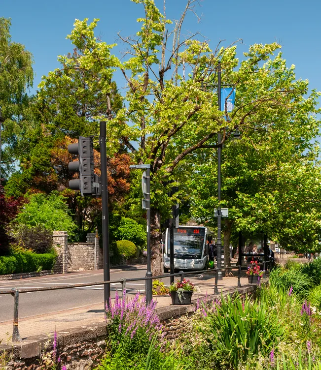 Midsomer Norton High Street, Somerset